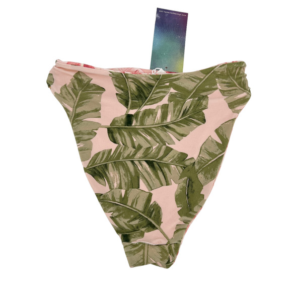 Show Me Your Mumu Reversible Venice Beach High Waist Bikini Bottom Swim - Picture 5 of 10